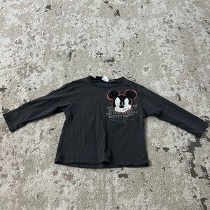 Zara x Disney Long Sleeve Graphic T-Shirt 18-24 Months